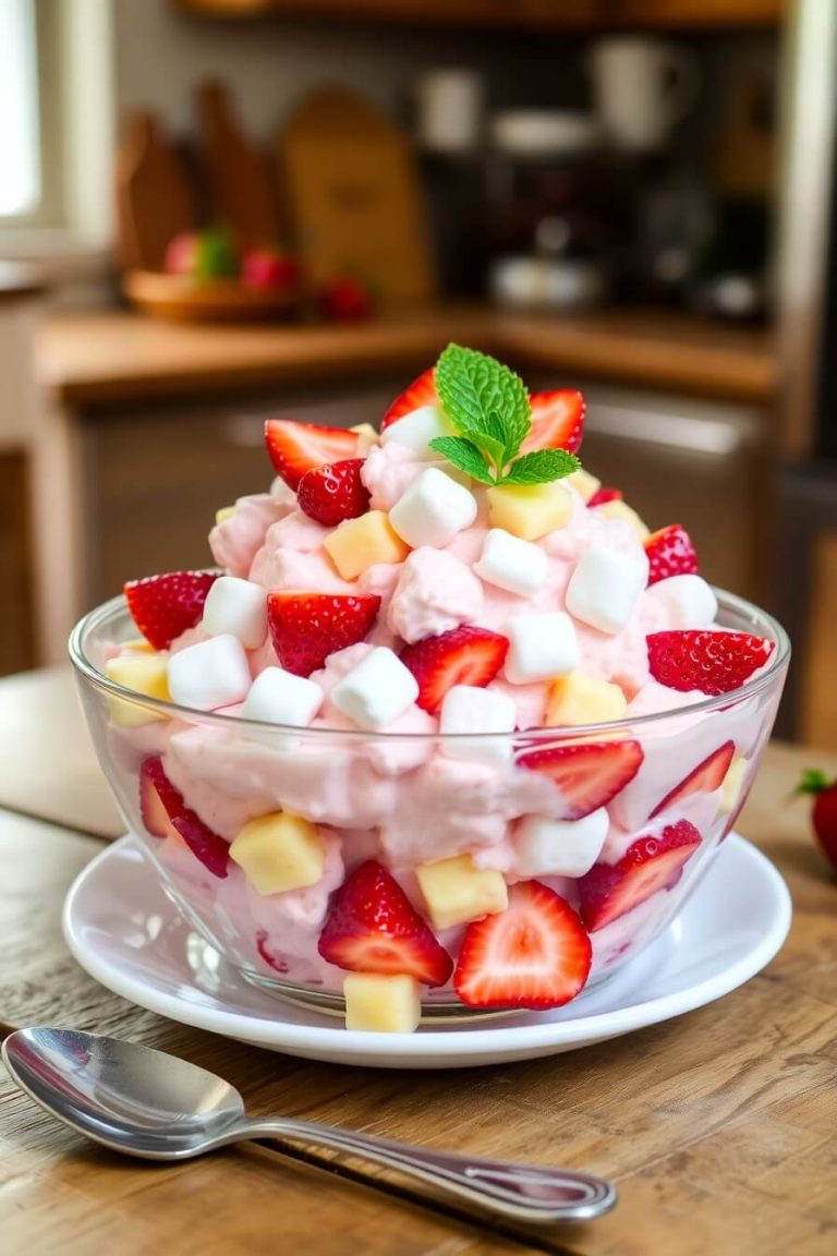 Strawberry Fluff Salad Recipe