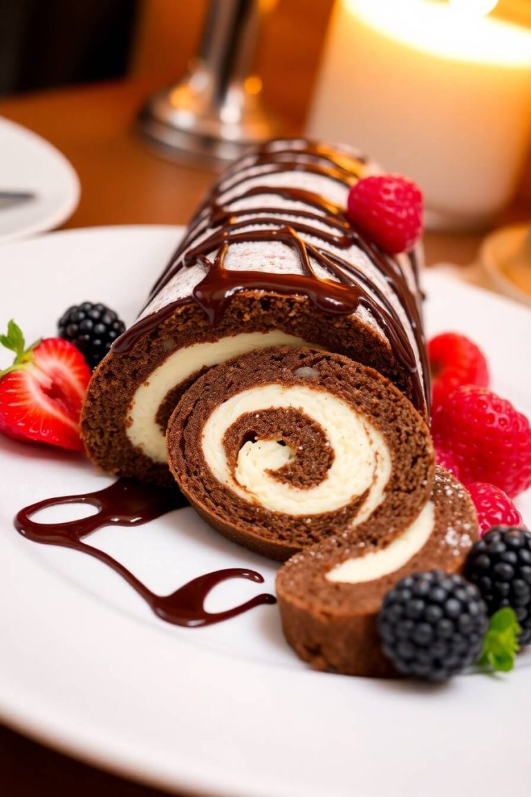 Choco Swiss Roll Delight Recipe