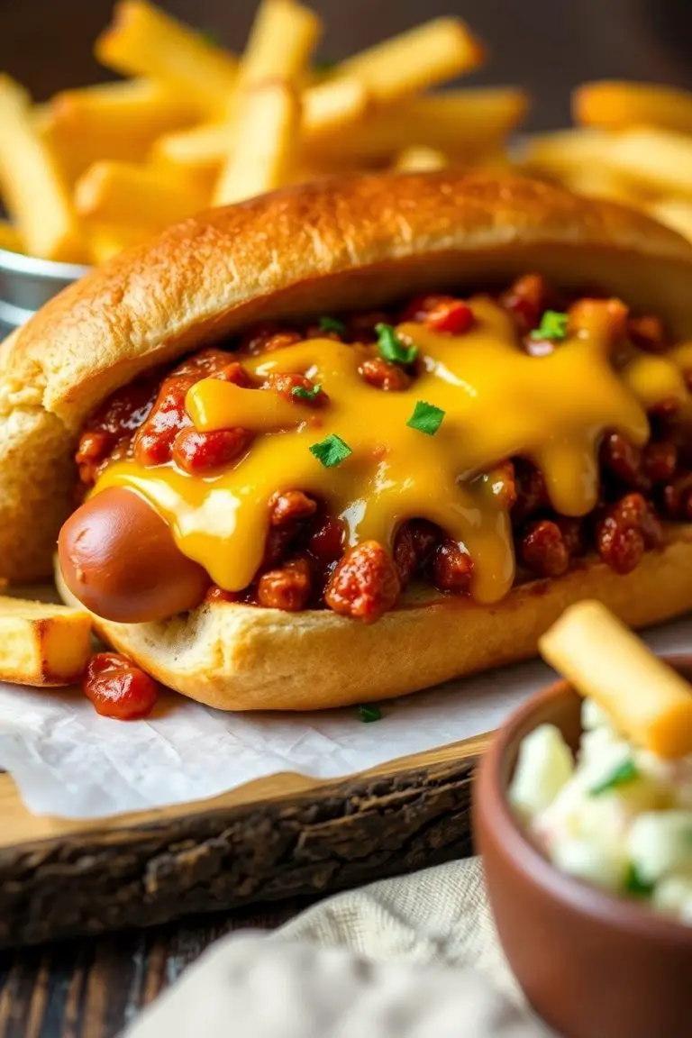 Chili Cheese Dog Sandwiches Recipe
