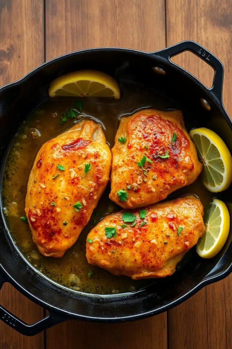 One Pan Garlic Butter Chicken