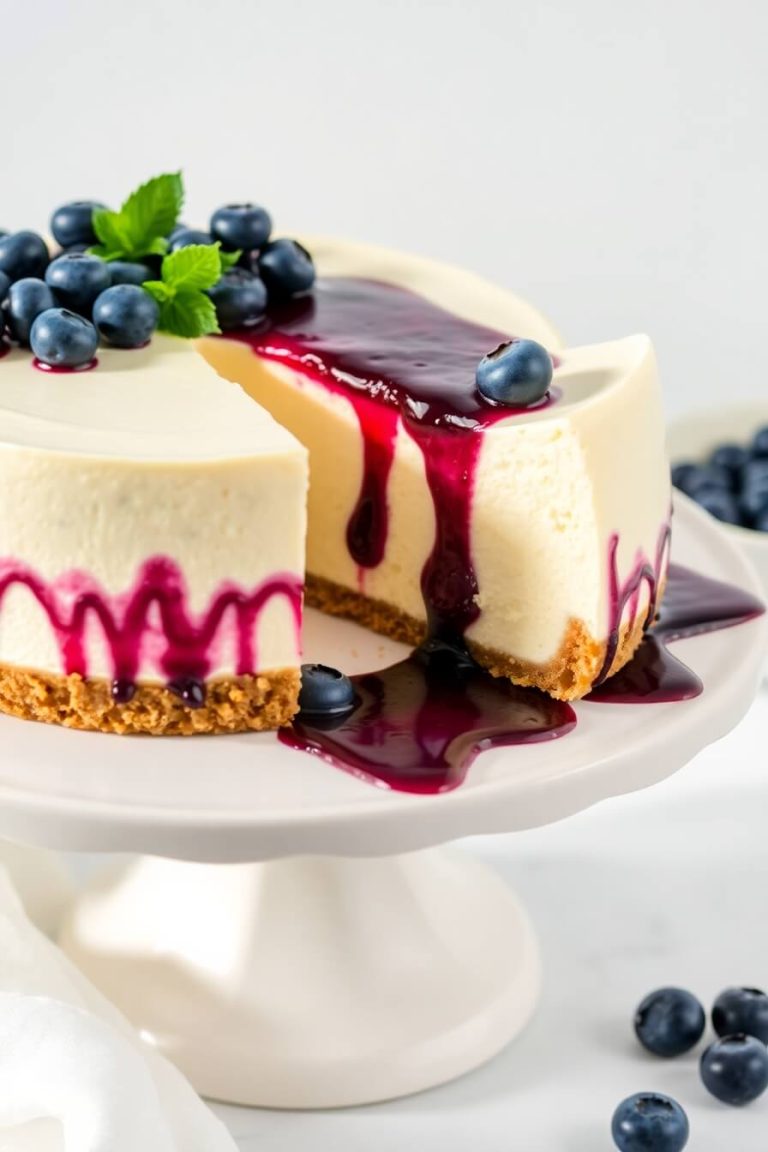 White Chocolate Blueberry Cheesecake Recipe Guide