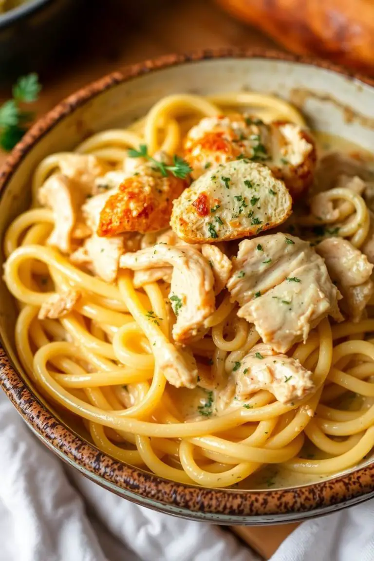 One Pan Chicken With Buttered Noodles Slow Cooker
