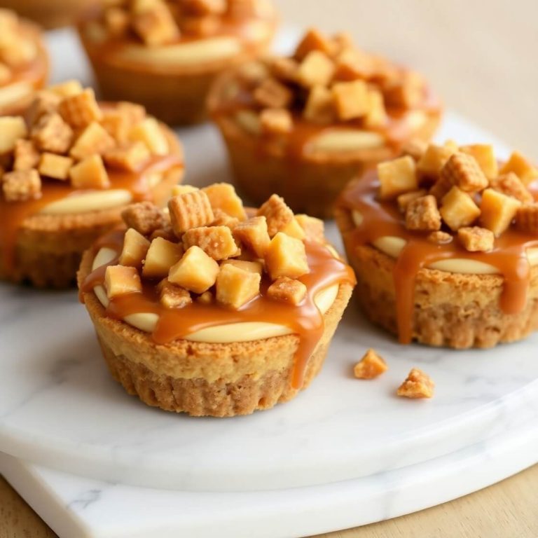 Butterfinger Caramel Crunch Mini Pies Recipe