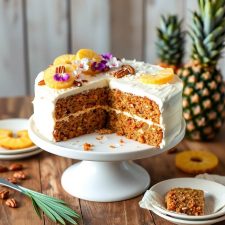 Hawaiian Carrot Pineapple Cake Recipe