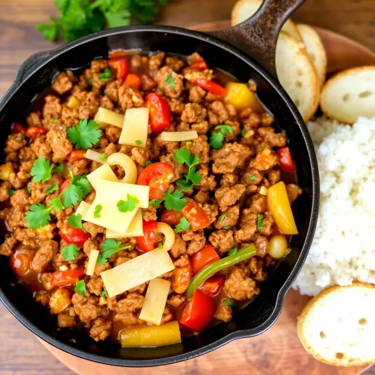 Classic Ground Beef Skillet Recipe