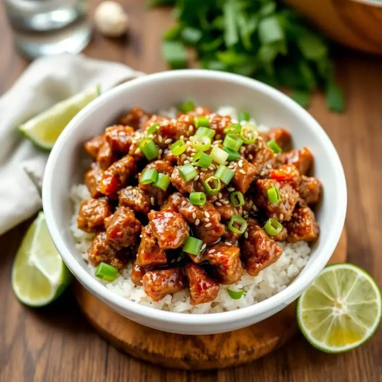 Honey Garlic Ground Turkey Recipe