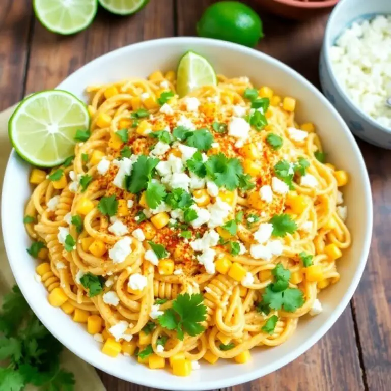 Street Corn Pasta Salad Recipe