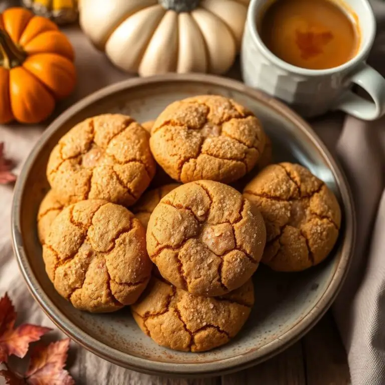 Pumpkin Snickerdoodle Cookies
