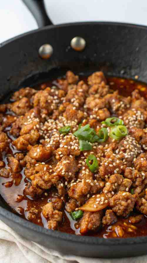 Honey Garlic Ground Turkey Recipe