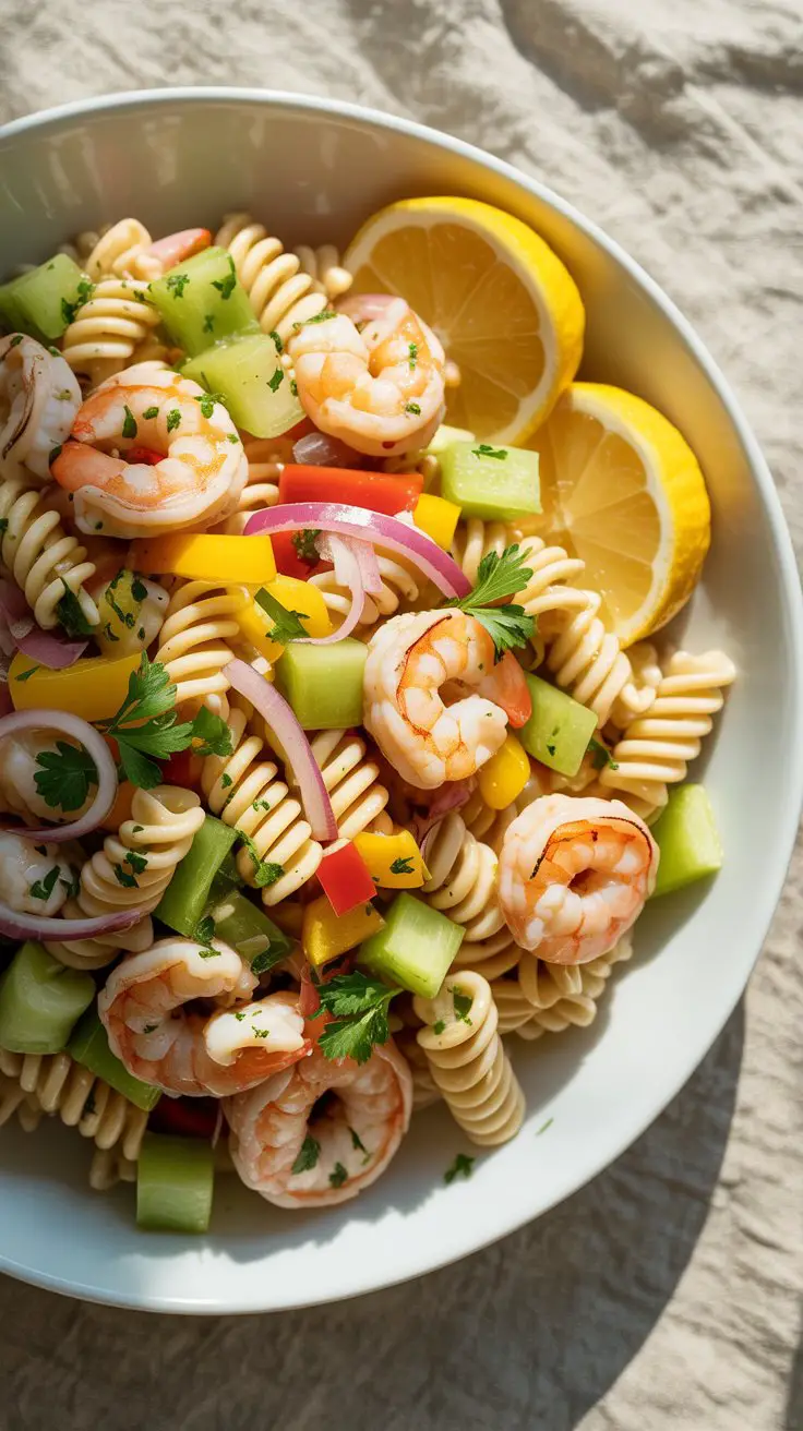 Seafood Pasta Salad Recipe