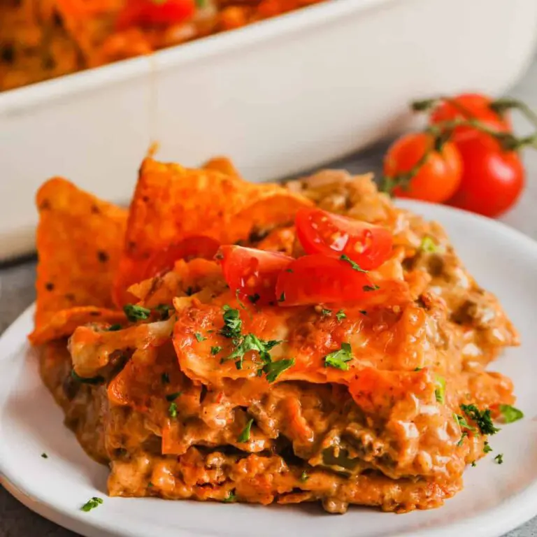 Dorito Casserole Hamburger