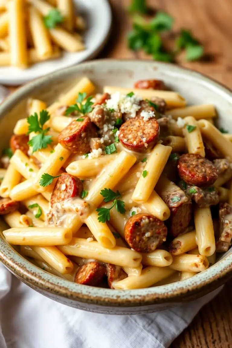 Smoked Sausage Pasta