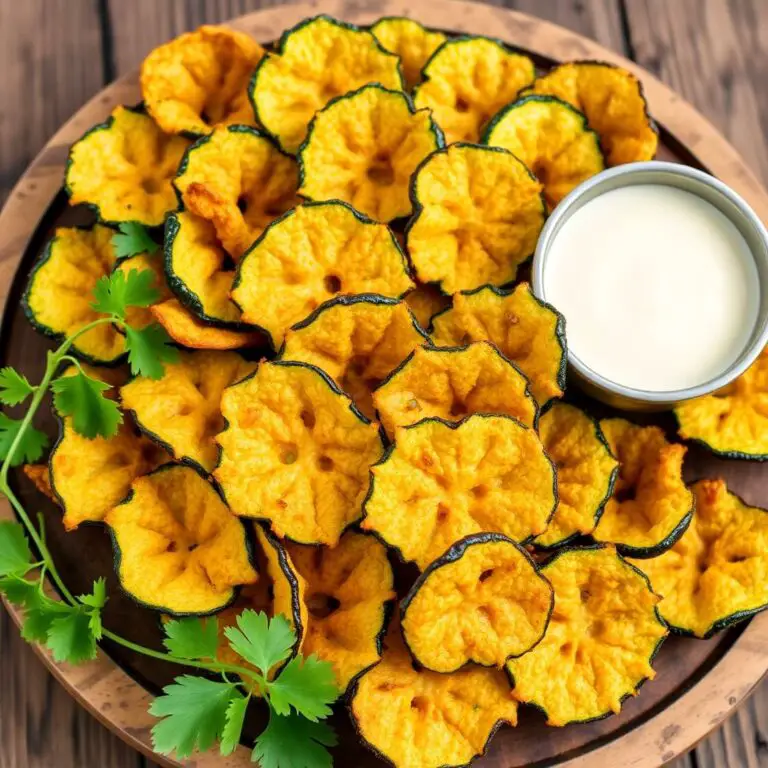 Air Fryer Zucchini Chips Recipe