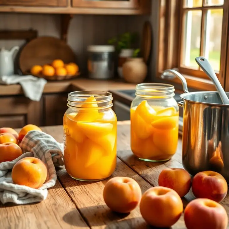 Canning Peaches Recipe