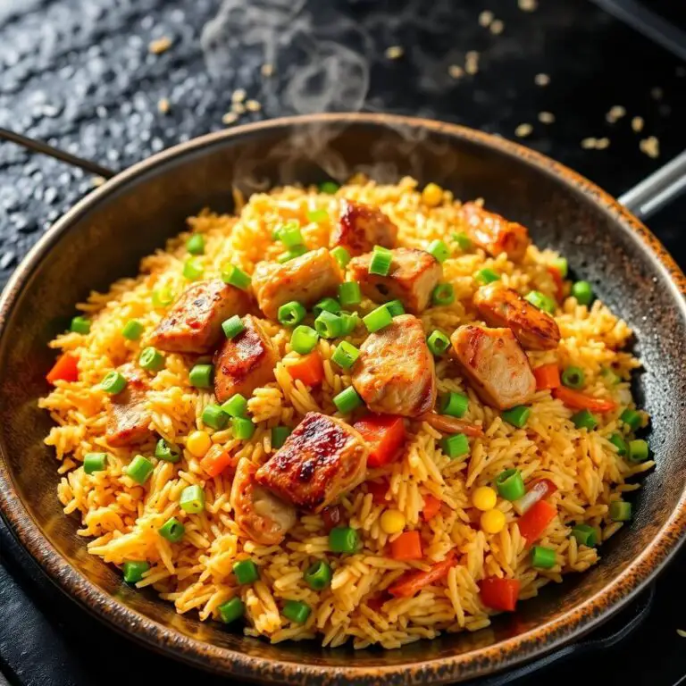 Blackstone Chicken Fried Rice
