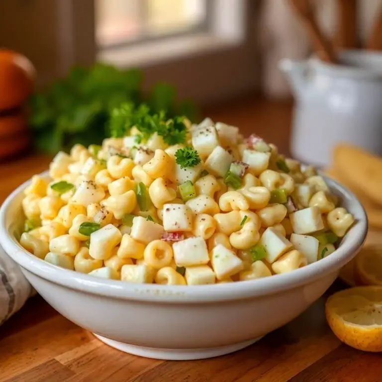 Macaroni Salad with Egg