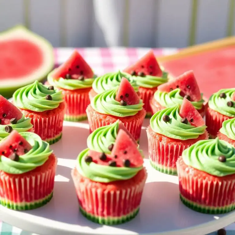 Watermelon Cupcakes