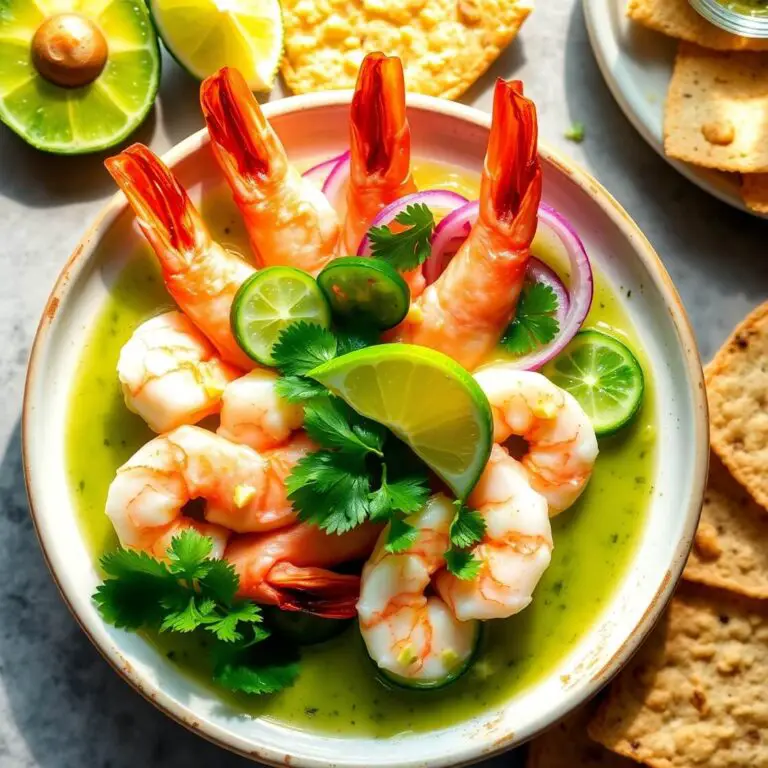 Aguachile Shrimp Recipe