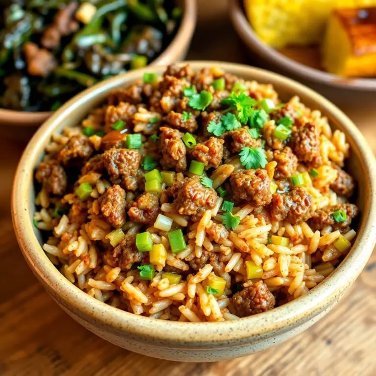 Dirty Rice with Ground Beef