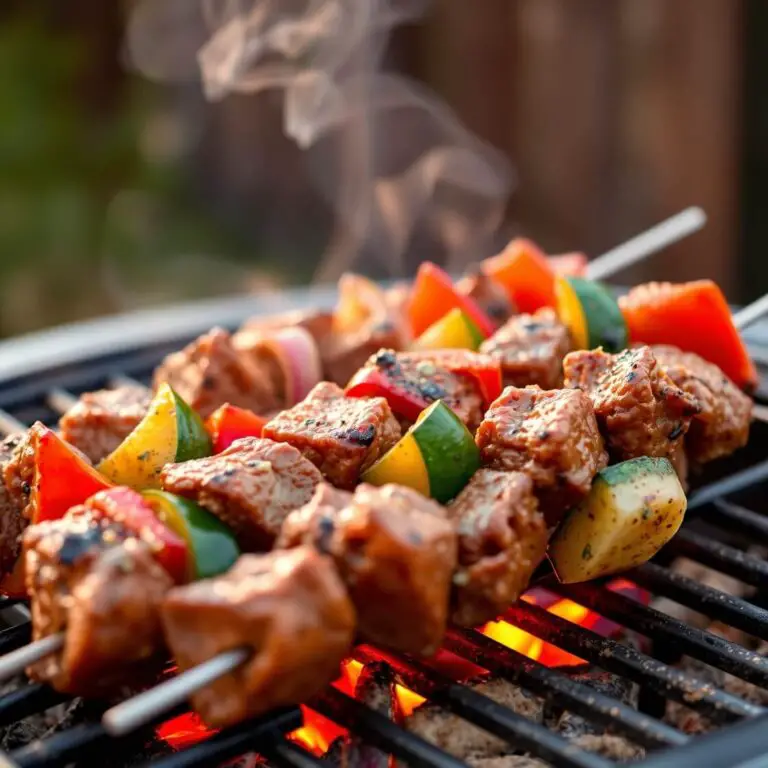 Beef Kabobs on the Grill