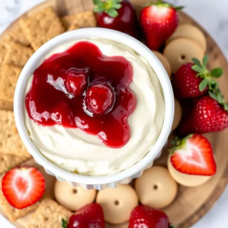 Cherry Cheesecake Dip