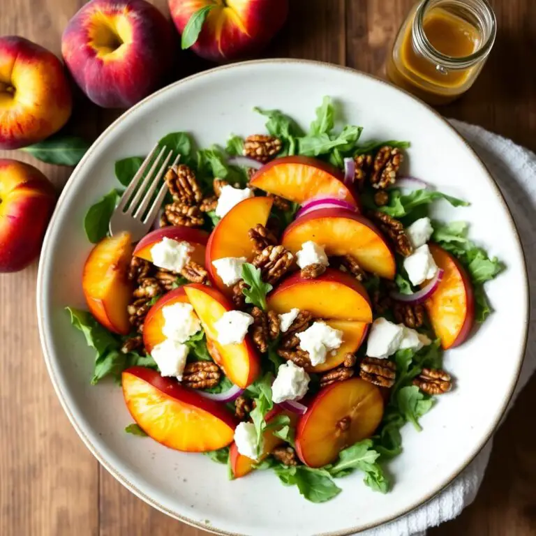 Peach Salad Recipes