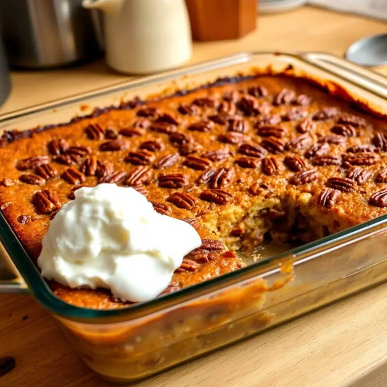 Pecan Pie Dump Cake