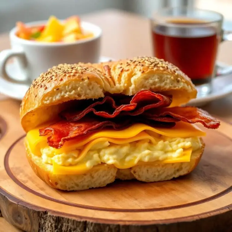 Bagel Breakfast Sandwich