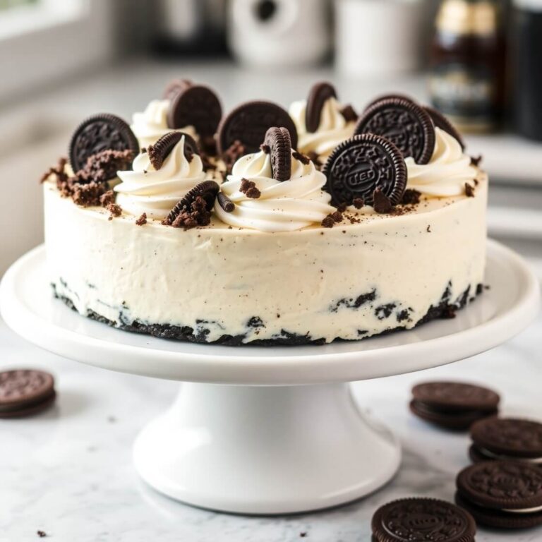 No Bake Oreo Cheesecake