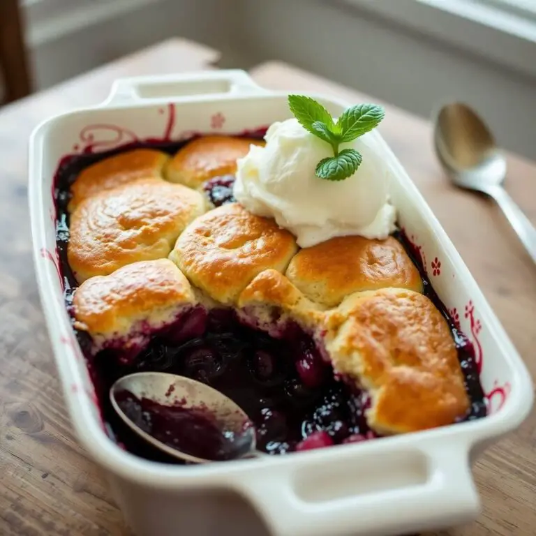 Black Raspberry Cobbler