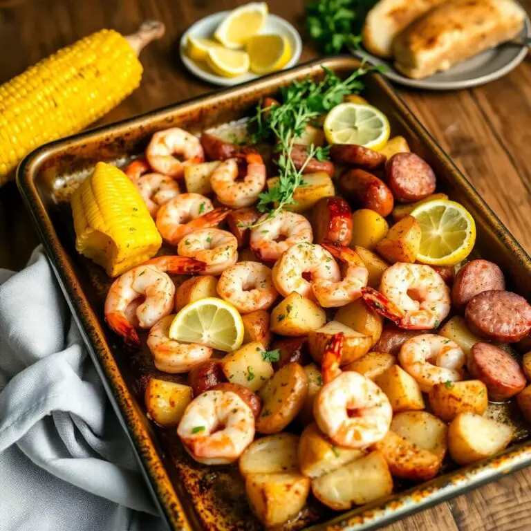 Sheet Pan Shrimp Boil