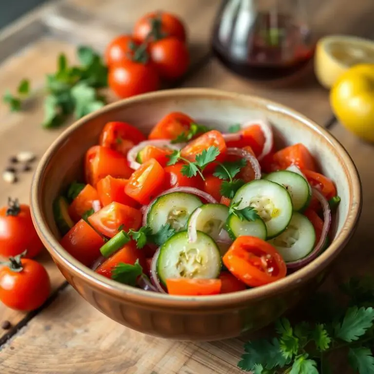 Tomato Cucumber Salad