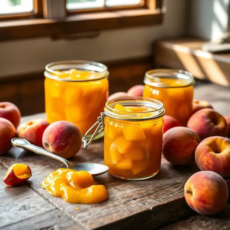 Peach Jam Recipe Canning