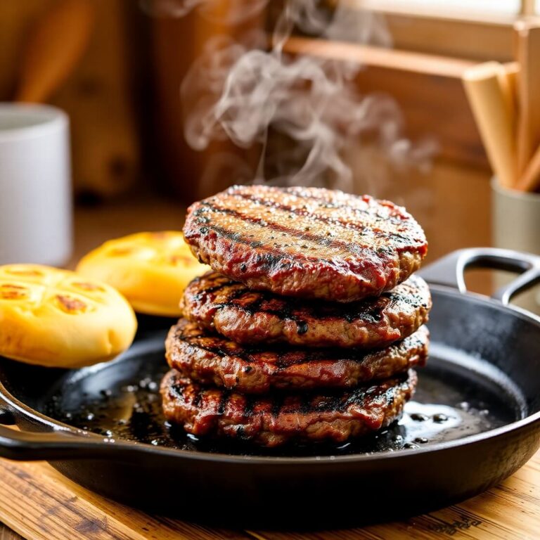 Homemade Burger Patties