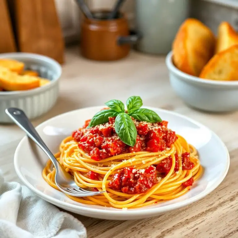 Easy Homemade Spaghetti Sauce