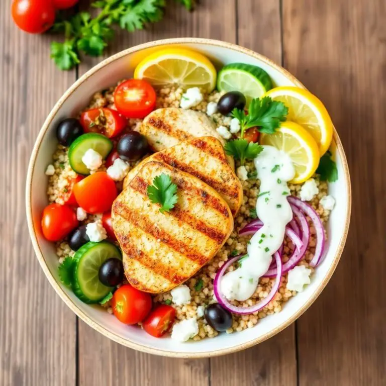 Mediterranean Chicken Bowl
