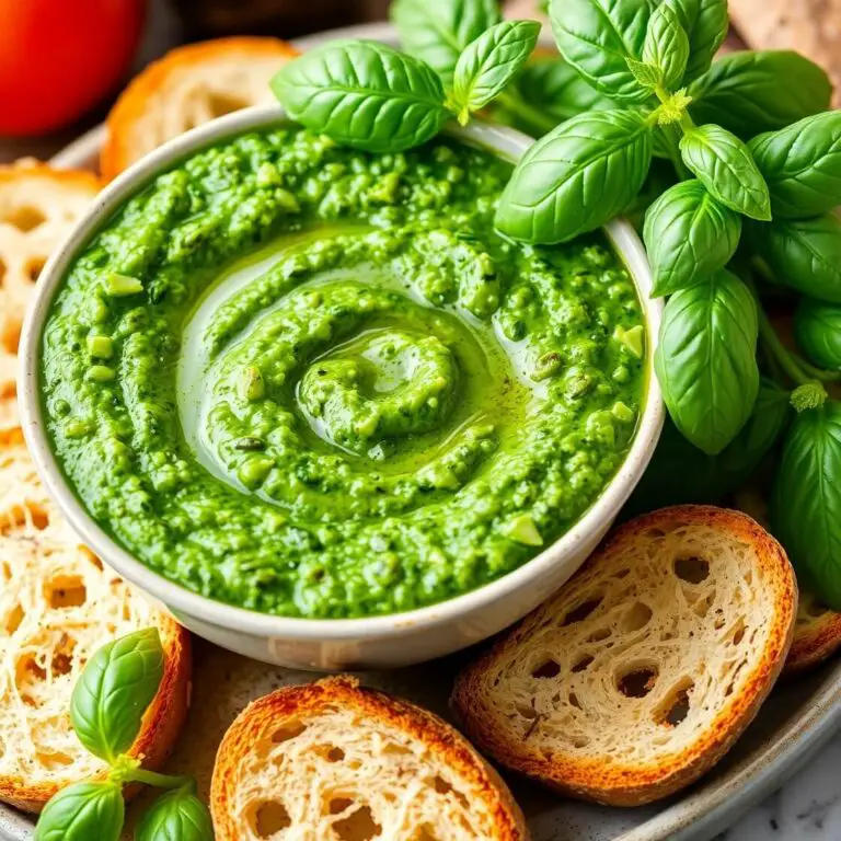 Homemade Pesto Recipe