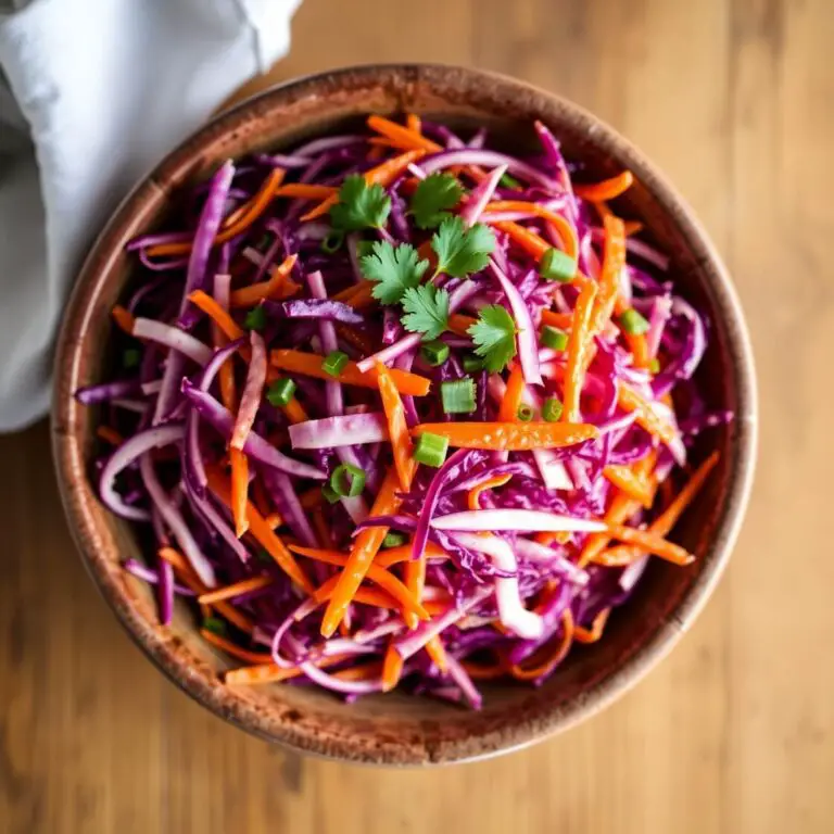 Red Cabbage Slaw