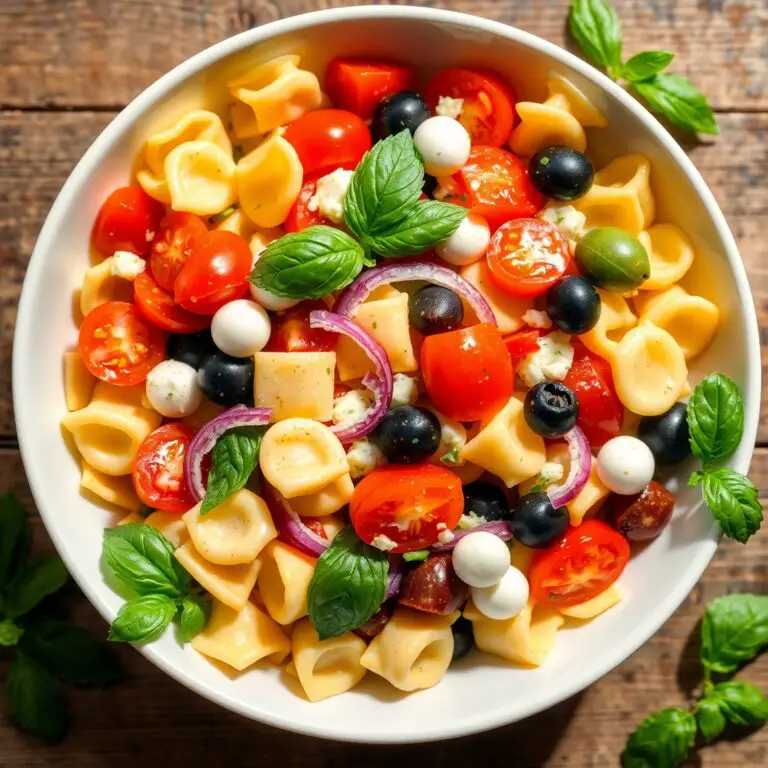 Tortellini Pasta Salad  Recipe