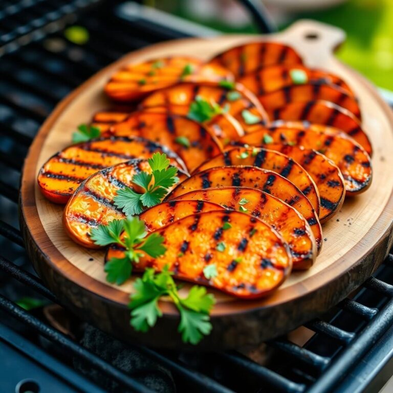 Grilled Sweet Potatoes