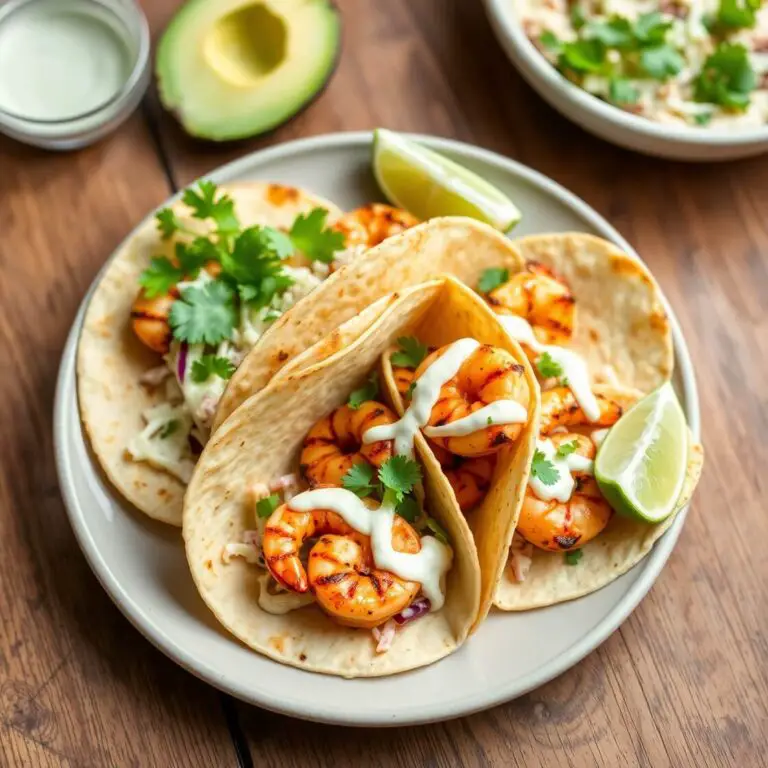 Grilled Shrimp Tacos