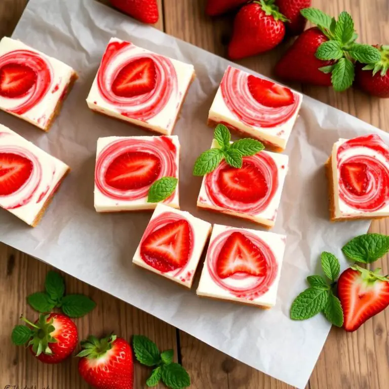 Strawberry Cheesecake Bars