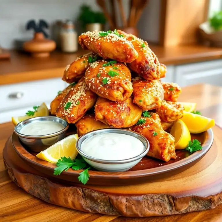Garlic Parmesan Wings