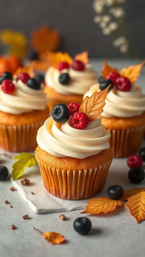 20+ Delightful Fall Cupcake Recipes to Savor This Season