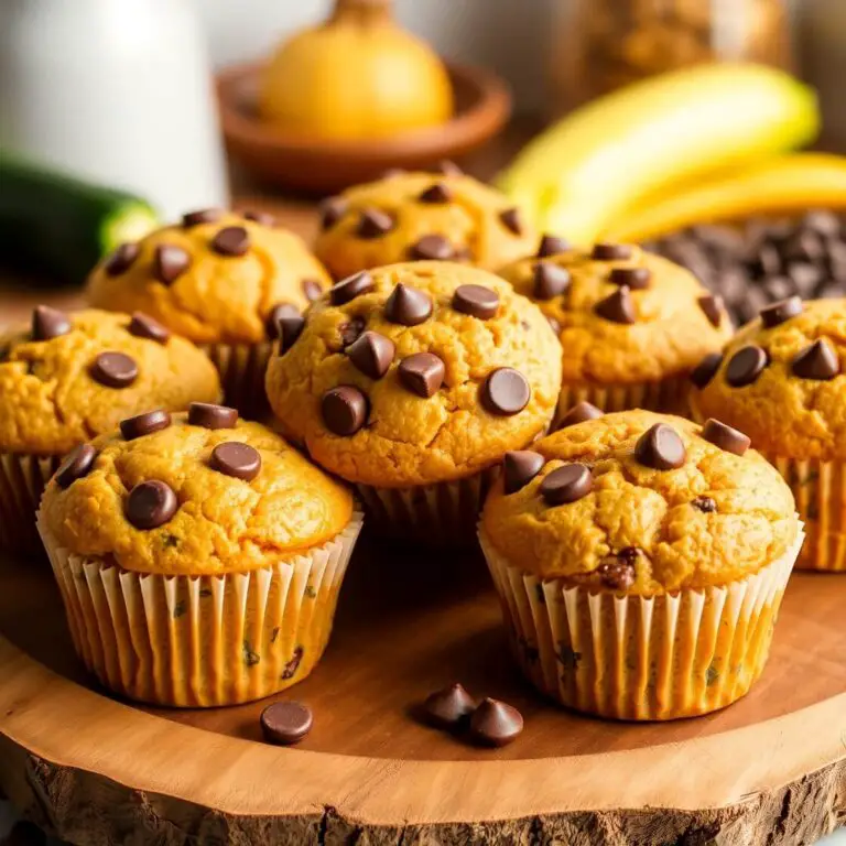 Zucchini Chocolate Chip Muffins