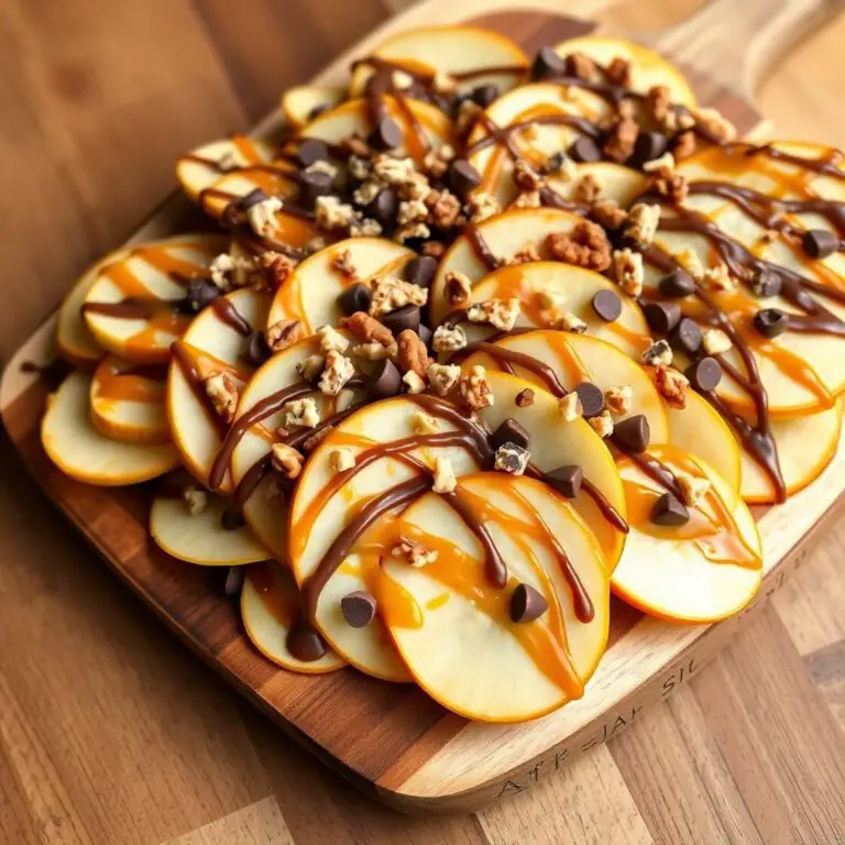Caramel Apple Nachos