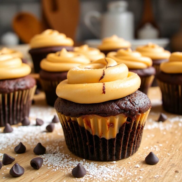 Black Bottom Cupcakes
