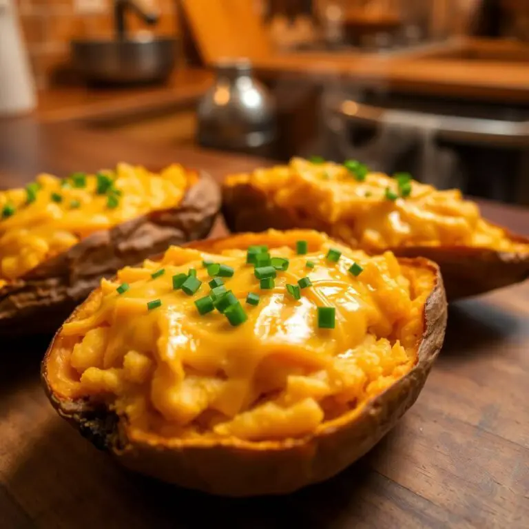 Twice Baked Sweet Potatoes