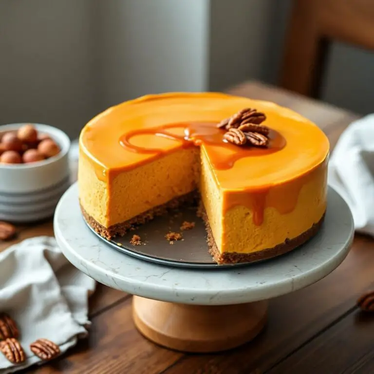 Sweet Potato Cheesecake