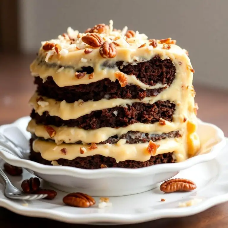 German Chocolate Cake